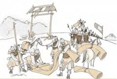 同人卦第四爻，爻辞：九四：乘其墉，弗克攻