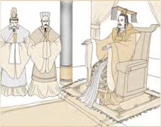 大有卦第五爻，爻辞：六五：厥孚交如，威如