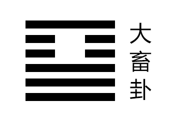 大畜卦卦象，山天大畜卦的象征意义